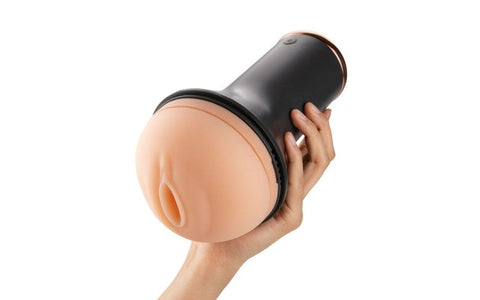OTouch Inscup 1 Heating Vibrating Male Masturbator with Magnetic Sleeve - Masturbators and Strokers