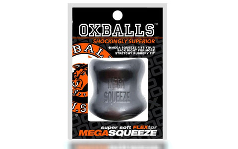 OxBalls Mega Squeeze Ergofit Ball Stretcher Steel Premium FlexTPR Design - Ball Stretchers and Crushers