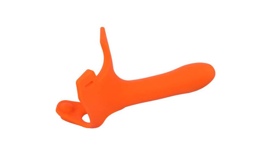 Perfect Fit Zoro Strap On Sex Toy 5.5 Inch Orange Harness Free Design - - Strap On Sextoys