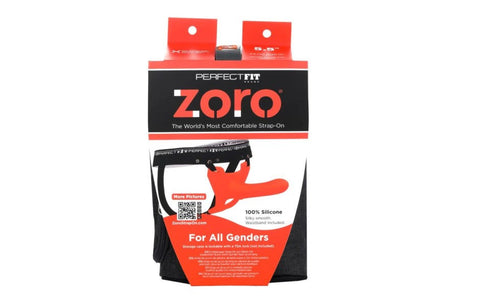 Perfect Fit Zoro Strap On Sex Toy 5.5 Inch Orange Harness Free Design - Strap On Sextoys