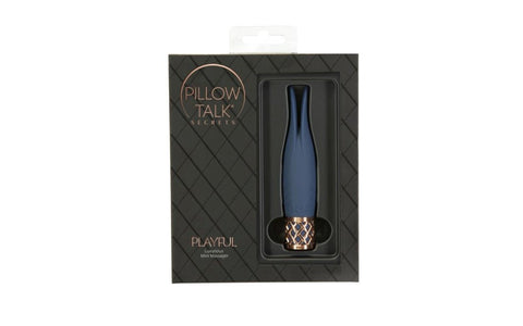 BMS Factory Pillow Talk Secrets Playful Clitoral Vibrator with PowerBullet - Clit Ticklers and Pulsators