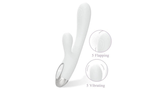Drywell Pada Rabbit and G Spot Pulsing Vibrator Dual Motor Design - Rabbit Vibrators