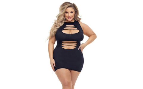 Pink Lipstick Cant Commit Women Clubwear Dress Bodycon Mini Stretch - Skirts And Club Wear