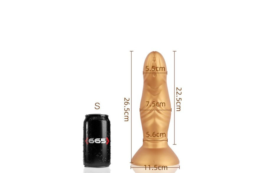 Sport Fucker Pupa Liquid Silicone Fantasy Dildo Small Medical Grade Silicone - - Non-Realistic Dildos