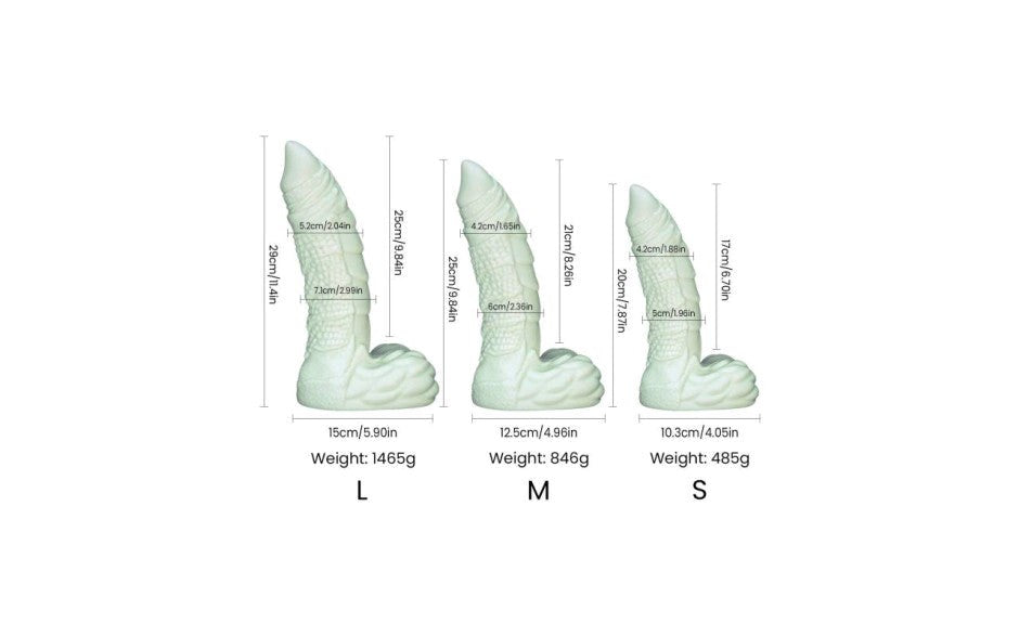 Sport Fucker Willie Liquid Silicone Fantasy Dildo Medium Premium Textured - - Non-Realistic Dildos
