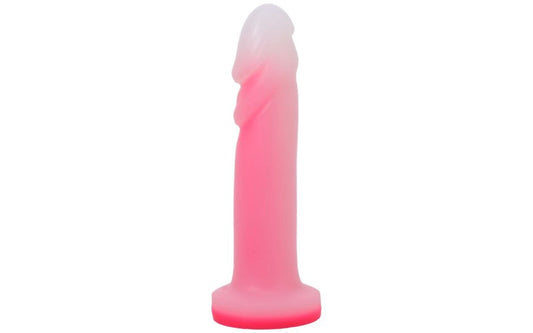 Tantus Flurry Dual Density Realistic Dildo Rose Quartz Premium Silicone - - Realistic Dildos
