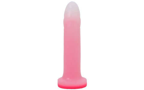 Tantus Flurry Dual Density Realistic Dildo Rose Quartz Premium Silicone - Realistic Dildos