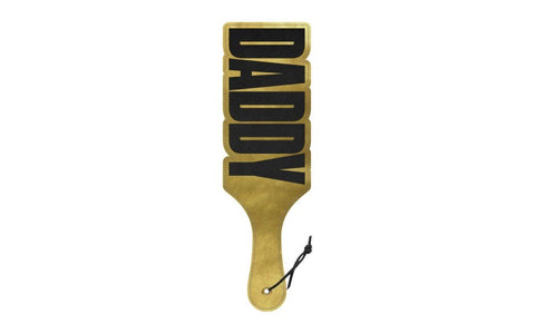 Wood Rocket Daddy Bondage Play Paddle with Textured Surface - Paddles And Slappers