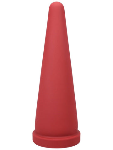 Tantus Cone Butt Plug Large Red - Butt Plugs