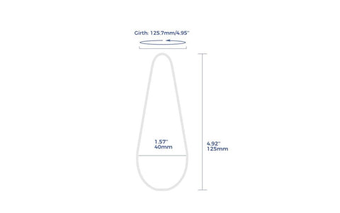 Arosum VibeSwirl Drip Shape Rechargeable Personal Vibrator Flexible Tip - Personal Massagers