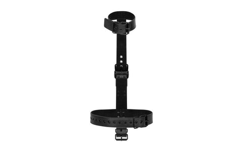 Bedroom Fantasies Collar With Wrist Cuffs & Body Restraint with Adjustable Fit - Cuffs And Restraints