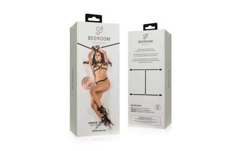 Bedroom Fantasies Under The Bed Restraint Bondage Set with Adjustable Cuffs - Bondage Kits