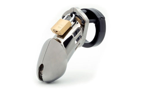 A L Enterprises CB X Mens Cock Cage CB 6000 Chrome Chastity Device - Male Chastity