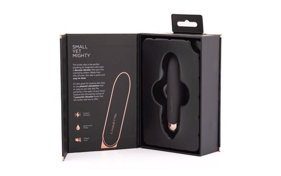 Coquette Toya The BEBE Bullet Vibrator with 7 Vibration Modes - - Bullet Vibrators