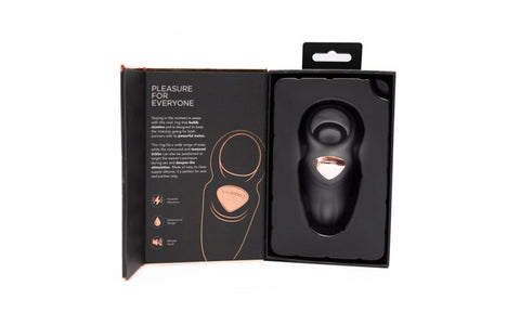 Coquette Toys The After Party Rechargeable Couples Ring with Vibrating Tickler - Vibrating Cock Rings