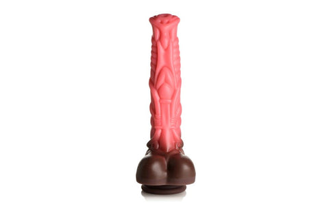 XR Brands Creature Cocks Deluxe Centaur Thrusting & Vibrating Silicone Dildo - Vibrating Dildos