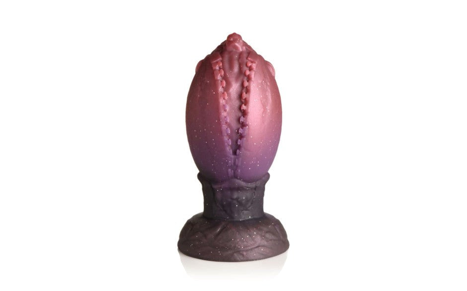 XR Brands Creature Cocks Dragon Hatch Silicone Egg Fantasy Dong Premium Dildo - - Realistic Dildos