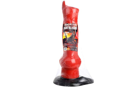 XR Brands Creature Cocks Giant 1 Meter Tall Hell Hound Canine Fantasy Dildo - Realistic Dildos