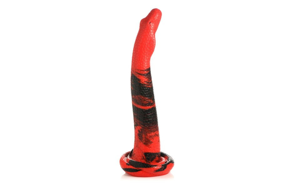 XR Brands Creature Cocks Large King Cobra Long Silicone Dong 14 Inch Fantasy - - Realistic Dildos