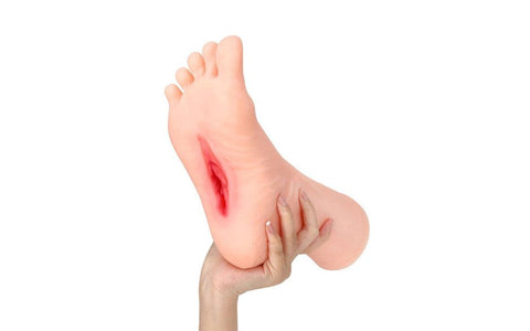 Doc Johnson Daytona Foot Fetish Realistic Feet Male Stroker Pair TPE Material - Masturbators and Strokers