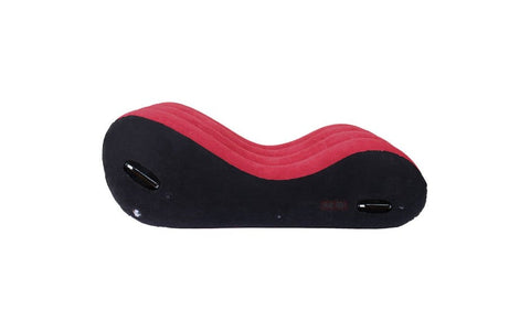 Doc Johnson Daytona Inflatable Suede Love Lounge With Handrail Large Sex Furniture - Sex Furniture