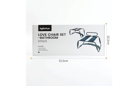 Doc Johnson Daytona Sex Chair With Adjustable Height & Arch Bridge Black Steel - Sex Furniture