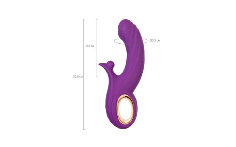 JOS Julli Roller 10 Function Rabbit Vibrator with G Spot Motion - Rabbit Vibrators