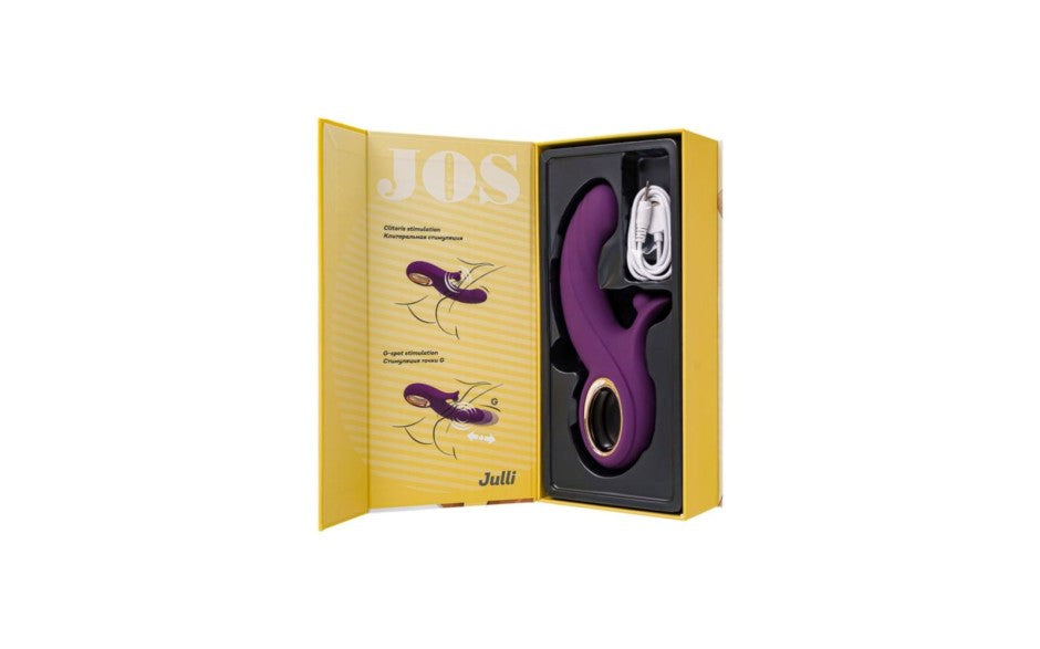 JOS Julli Roller 10 Function Rabbit Vibrator with G Spot Motion - - Rabbit Vibrators