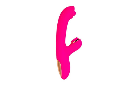 JOS Rolli Stimulating Ball Rabbit Vibrator with Vacuum Clitoral Stimulator - Rabbit Vibrators
