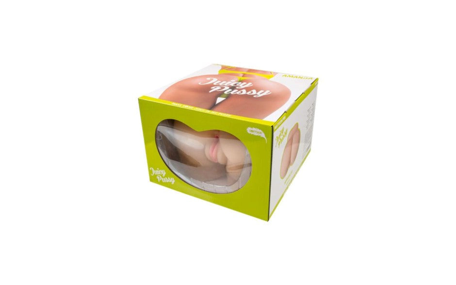 ToyFA Juicy Amanda Realistic Butt Mens Masturbator with Dual Entry Design - - Masturbators and Strokers