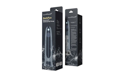 Shots Toys LuvPump BathFun Automatic USB Waterproof Penis Pump With Magic Sleeve - Penis Pumps And Stretchers