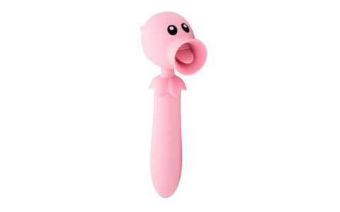 Natalies Toy Box Lick N Stick Clit Flicker G Spot Vibrator Dual Motor Sex Toy - G-Spot Vibrators