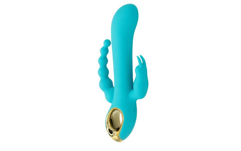 Natalies Toy Box Mighty Magic Clit G Spot & Anal Vibrator Triple Stimulation - Rabbit Vibrators
