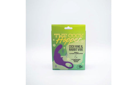 Natalies Toy Box The Cock Hopper Cock Ring & Bullet Vibrator Dual Function - Vibrating Cock Rings