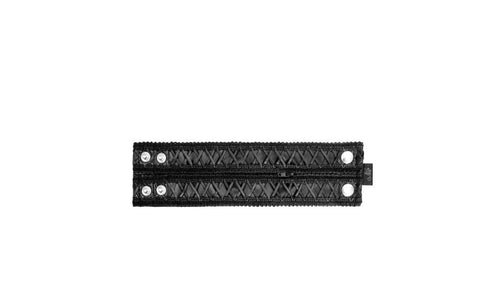 Noir Handmade Womens Wrist Wallet With Hidden Zipper Black Premium Storage - Her Fetish