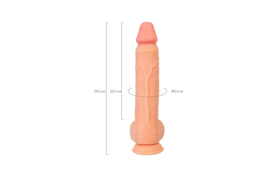 Shots Toys Real Stick Nude Realistic Looking Dildo Wilt Suction Cup - - Realistic Dildos