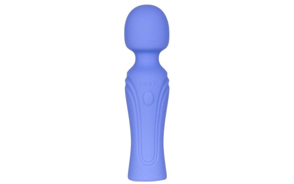 BMS Factory Swan Era Vibrating Body Wand Massager Premium Silicone Design - - Body Wands