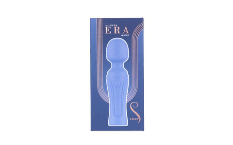 BMS Factory Swan Era Vibrating Body Wand Massager Premium Silicone Design - Body Wands
