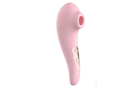 SXE Jess Vibrating and Sucking Air Pulse Clitoral Stimulator Dual Action - Clit Ticklers and Pulsators