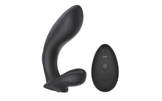 SXE Roger Remote Control Vibrating & Slapping Prostate Massager with Dual Motors - - Prostate Toys