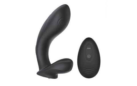 SXE Roger Remote Control Vibrating & Slapping Prostate Massager with Dual Motors - Prostate Toys