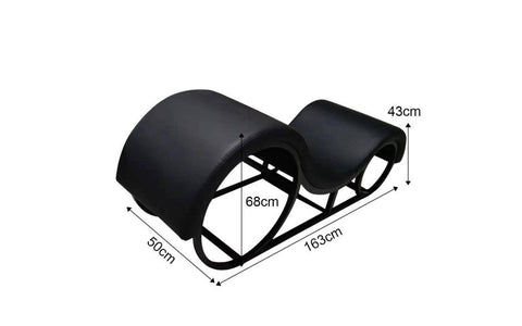 Doc Johnson Daytona Kama Sutra Mebon Chaise Love Lounge Sex Furniture LED Lighting - Sex Furniture