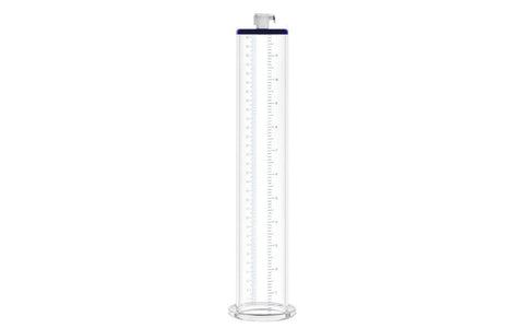Shots Toys LuvPump 12 Inch Premium Penis Pump Valve Cylinder Crystal Clear - Penis Pumps And Stretchers