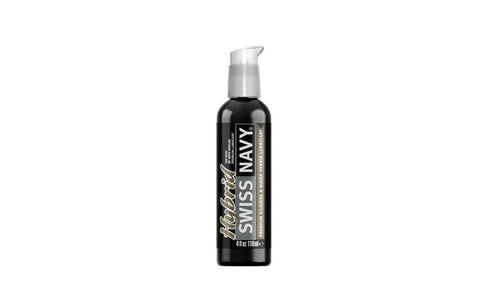 Swiss Navy Long Lasting Hybrid Lubricant Silicone Water Based Formula - Massage Oils and Lubricants