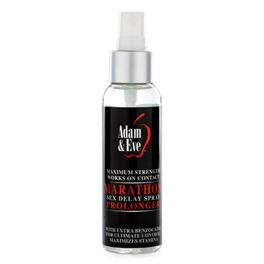 Adam & Eve Marathon Prolonger Sex Delay Spray with Benzocaine - - Delay and Excite Sprays