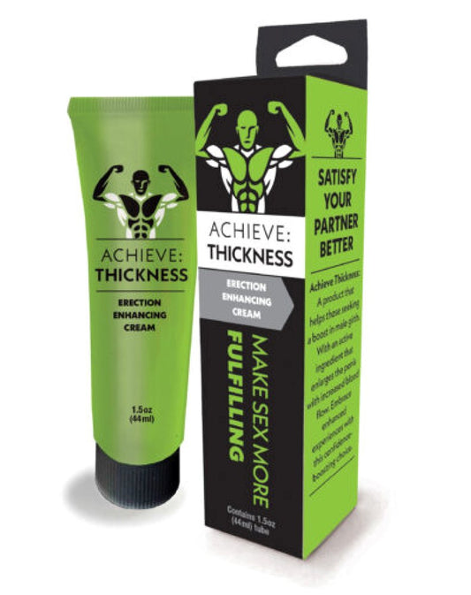 Little Genie Achieve Thickness Erection Enhancing Cream for Penis Enhancement - - Delay and Excite Sprays