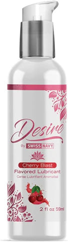 Swiss Navy Desire Cherry Blast Water Based Lubricant Premium Formula - Water Based Lubes