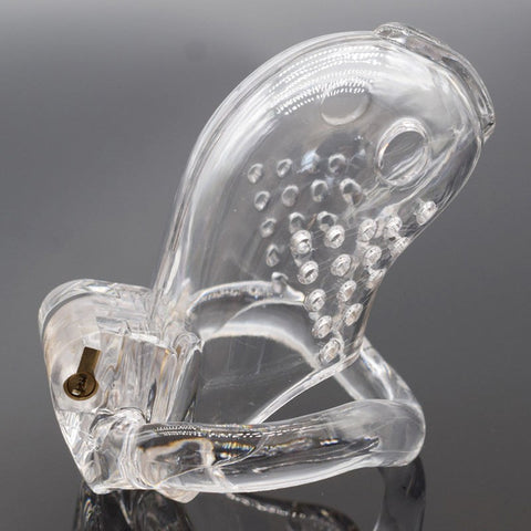 BDStyle Goldfish Male Chastity Cocklock with Secure Locking Mechanism - Male Chastity