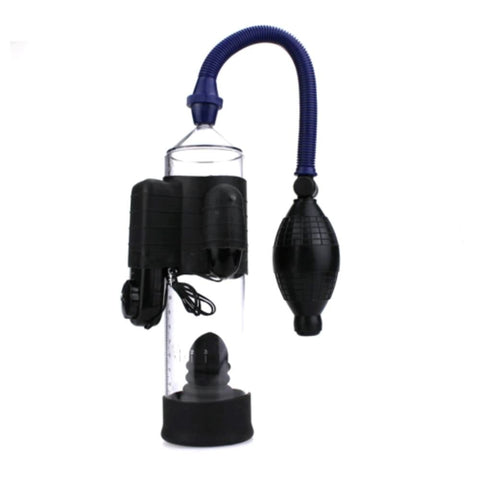 BDStyle Lust Buster Vibration Penis Pump with Vacuum Enhancement Technology - Penis Pumps And Stretchers