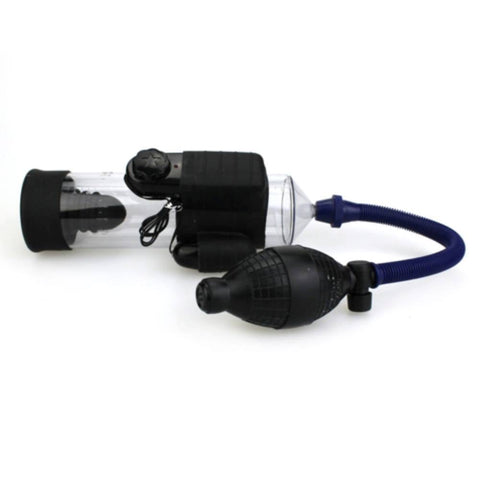BDStyle Lust Buster Vibration Penis Pump with Vacuum Enhancement Technology - Penis Pumps And Stretchers